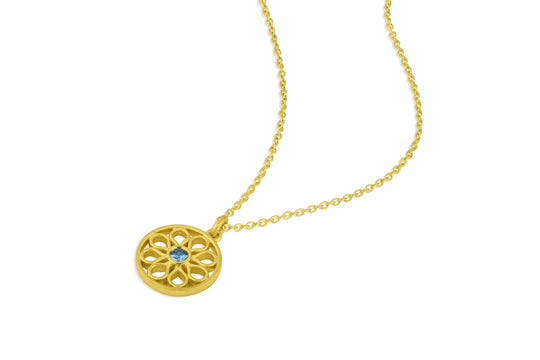Friendship Necklace - Montana Sapphire