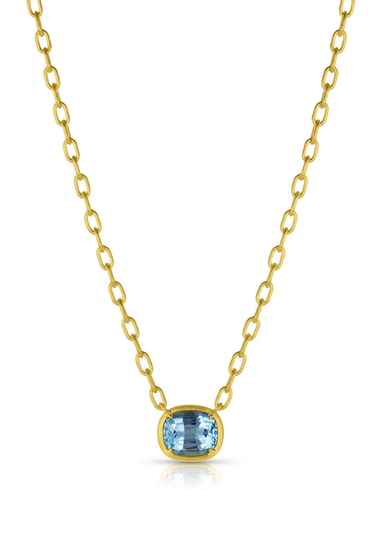 Bijou Necklace - Aquamarine