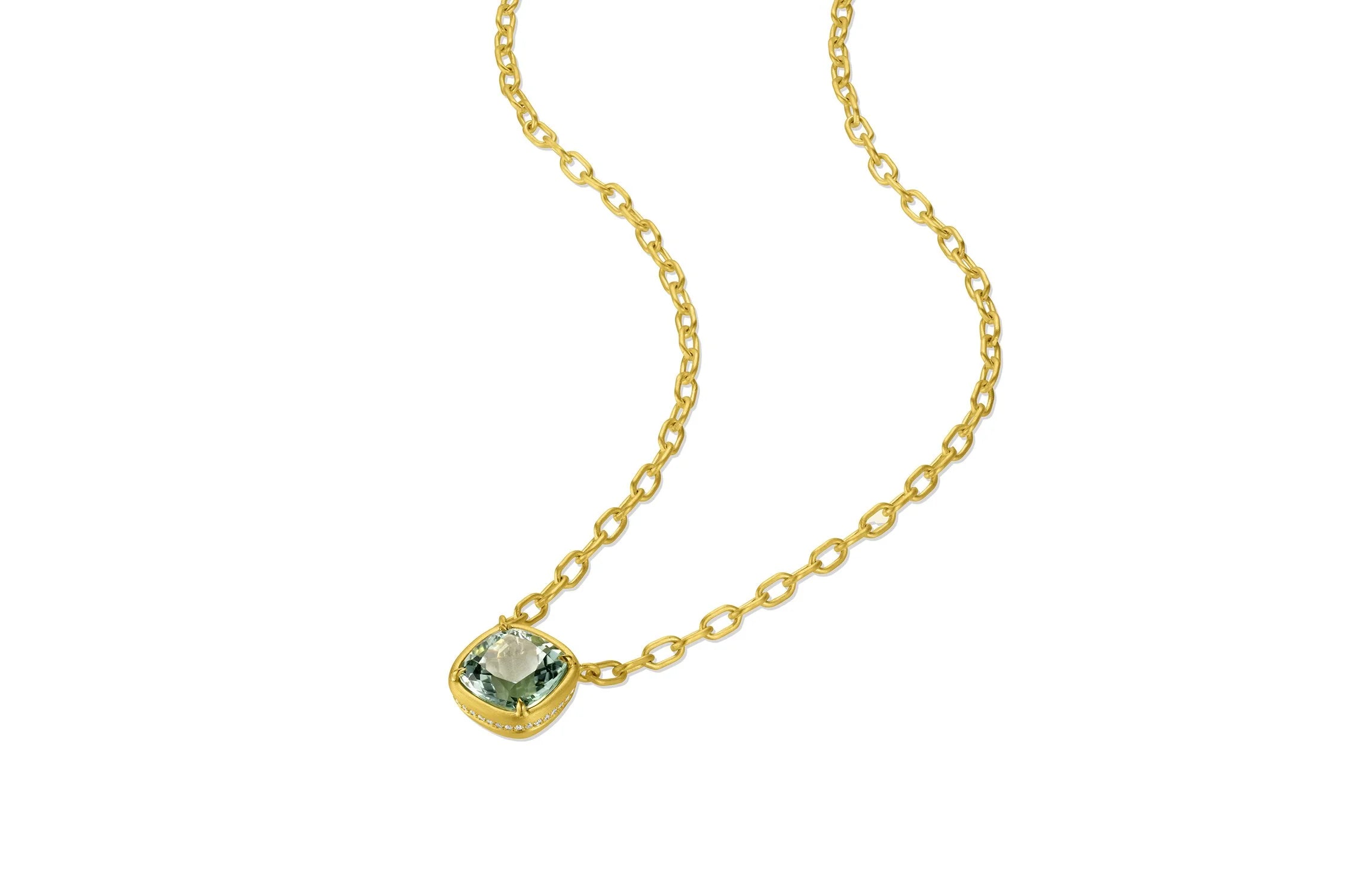 Bijou Necklace - Green Tourmaline