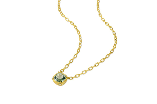 Bijou Necklace - Green Tourmaline