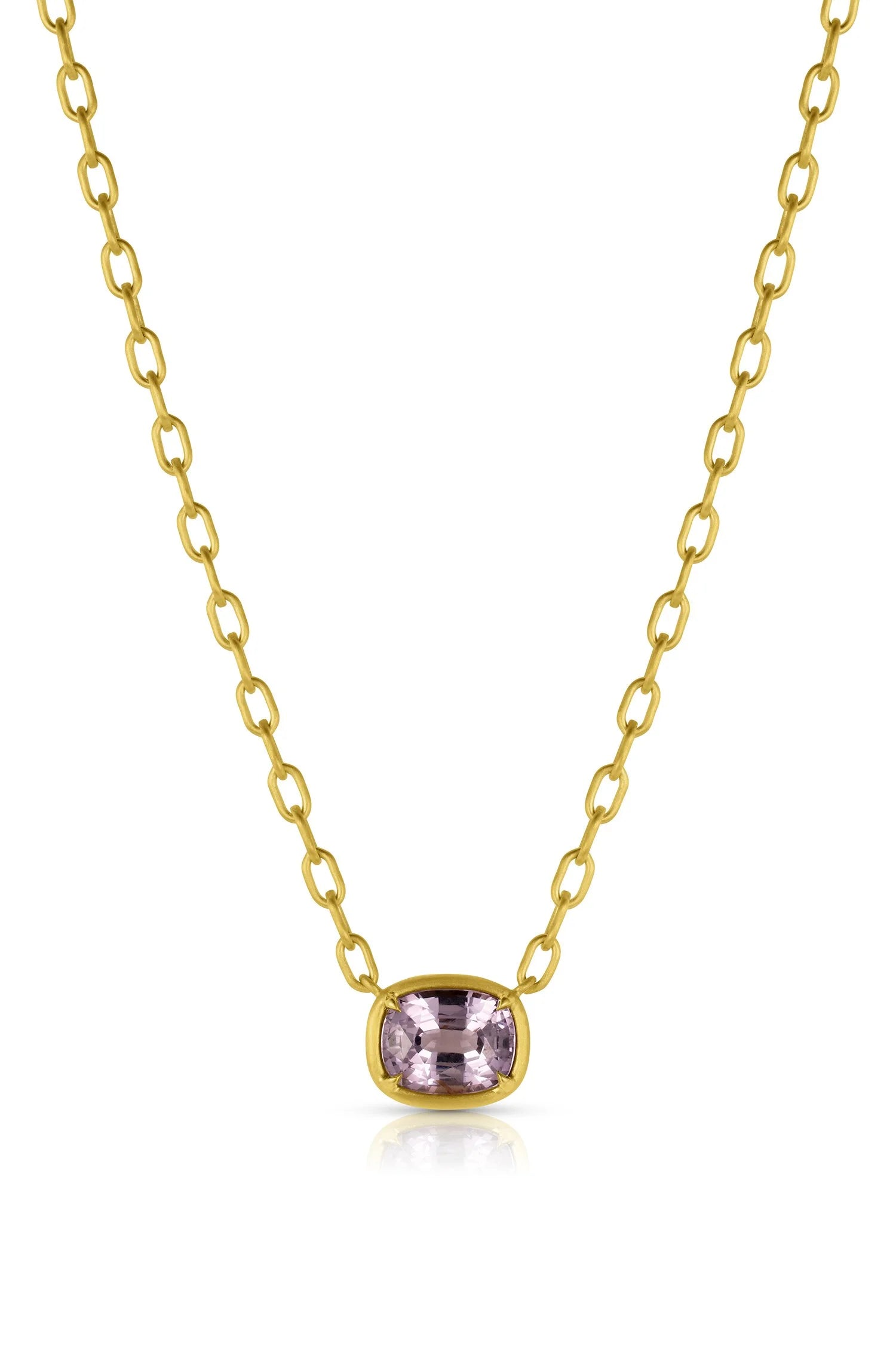 Bijou Necklace - Purple Spinel