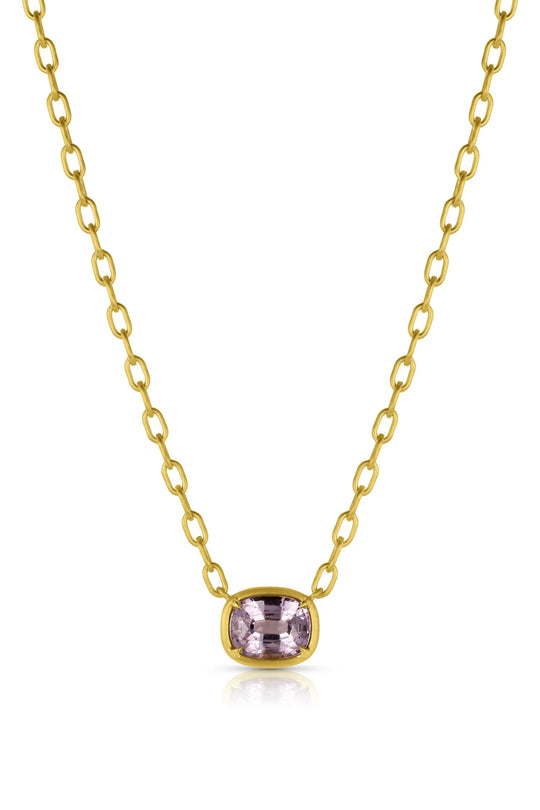 Bijou Necklace - Purple Spinel