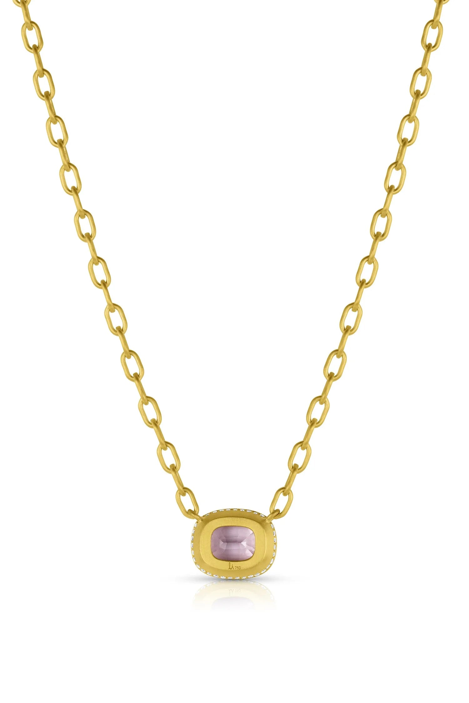 Bijou Necklace - Purple Spinel