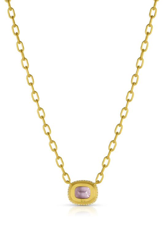 Bijou Necklace - Purple Spinel