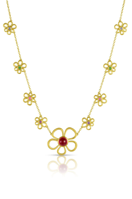 Flora Collar - Pink Tourmaline