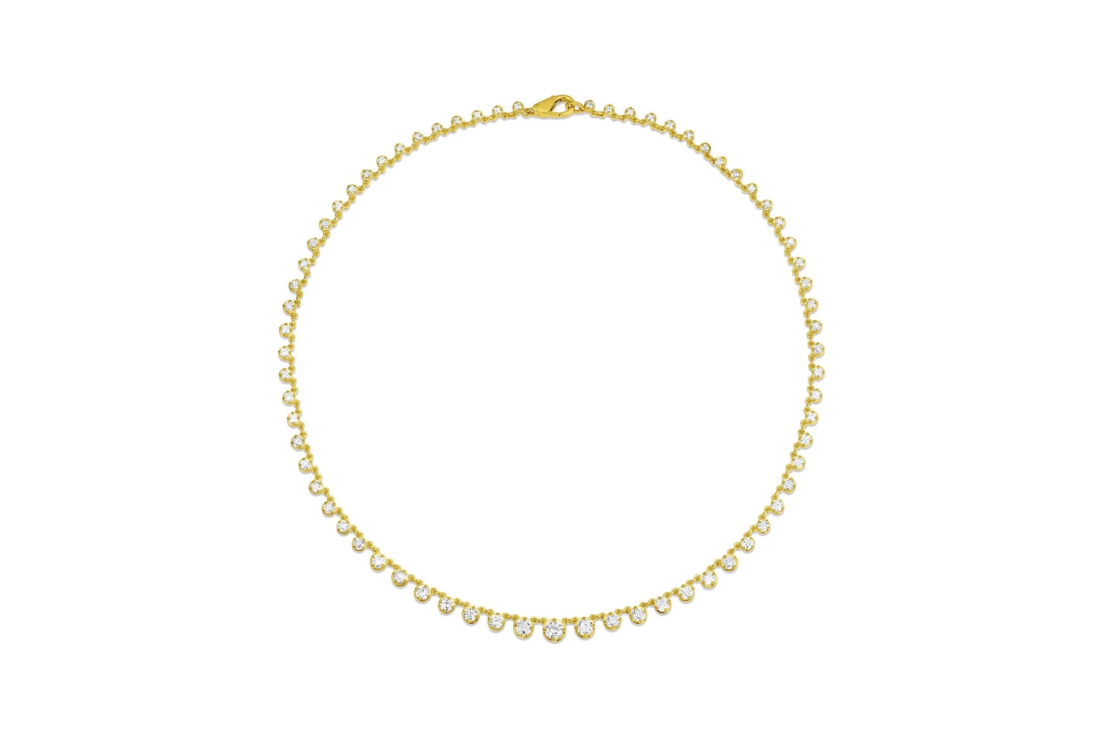 Gemmy Rivière Necklace - Old European/Old Mine Diamond