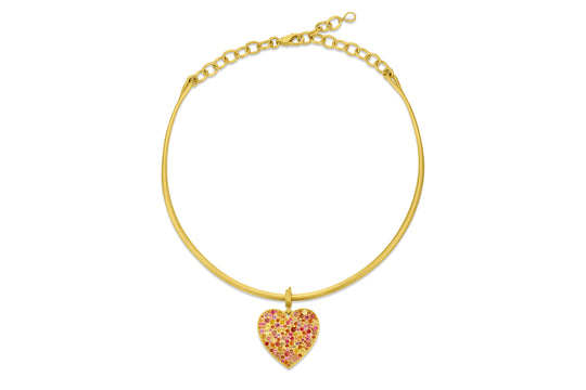 Loop Torque Necklace with Chain