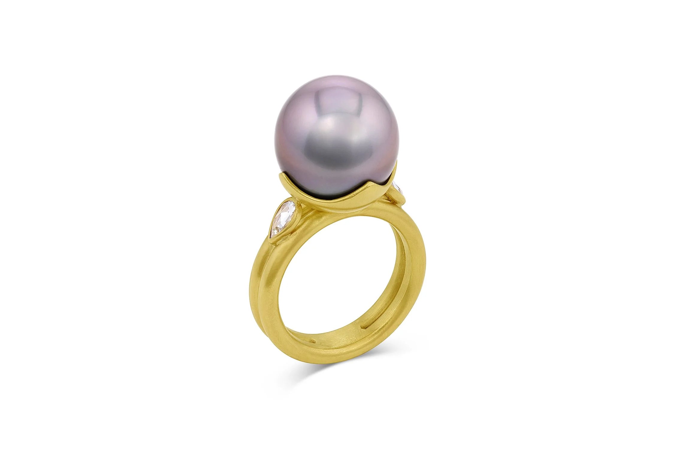 Bahari Ring - Tahitian Pearl