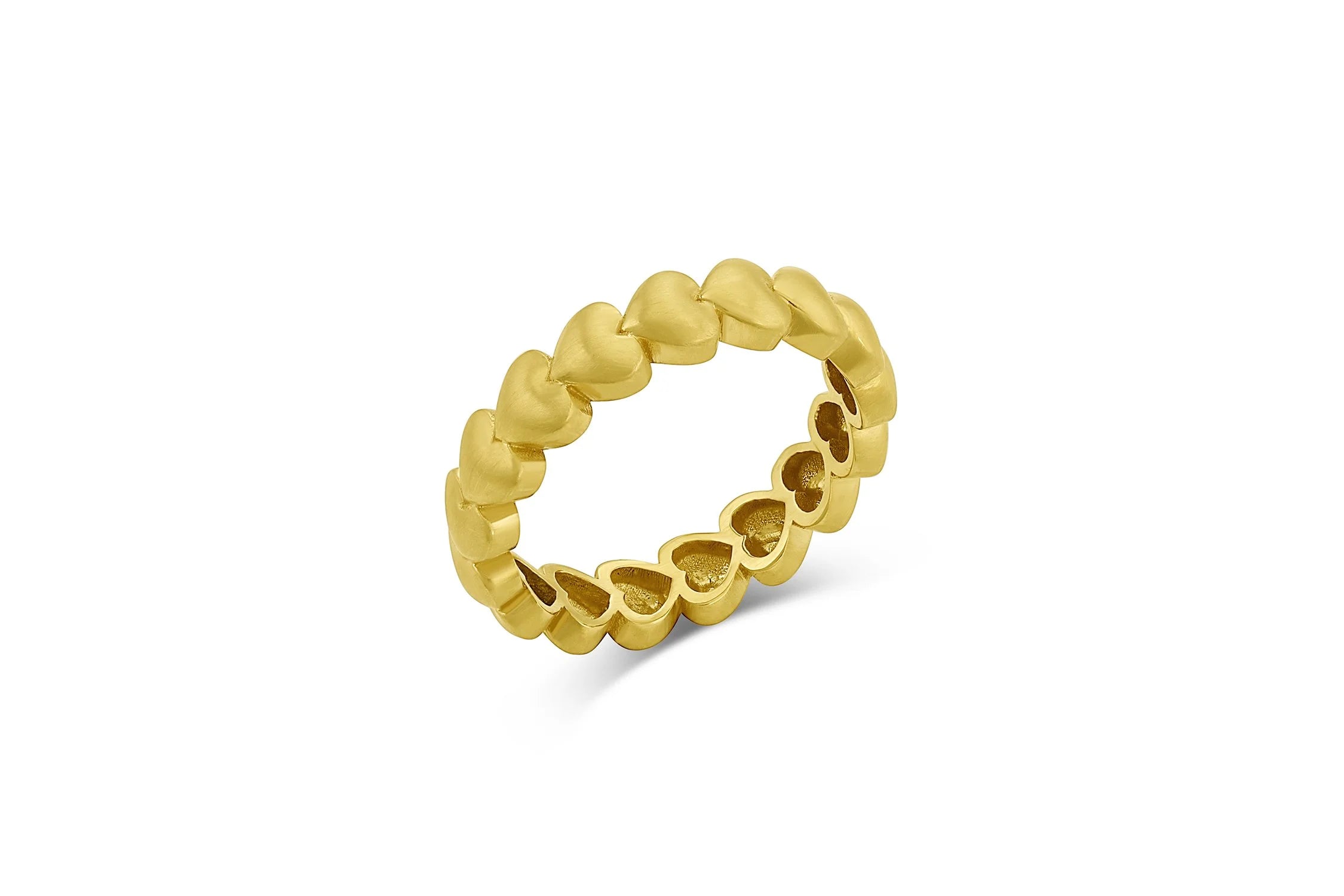 Solid Heart Eternity Band