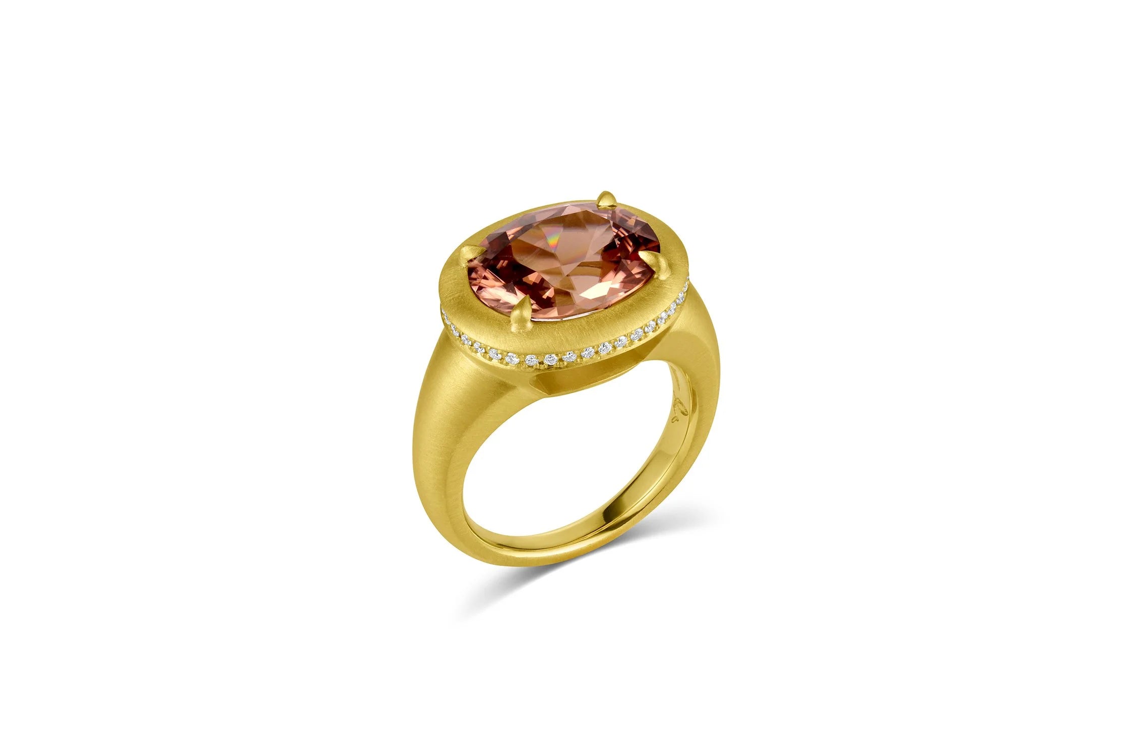 Window Ring - Diamond/Zircon