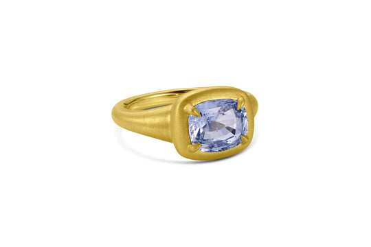 Window Ring - Blue Sapphire