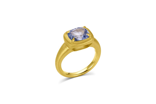 Window Ring - Blue Sapphire
