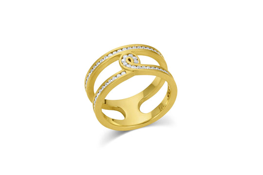 Petal Ring - Diamond