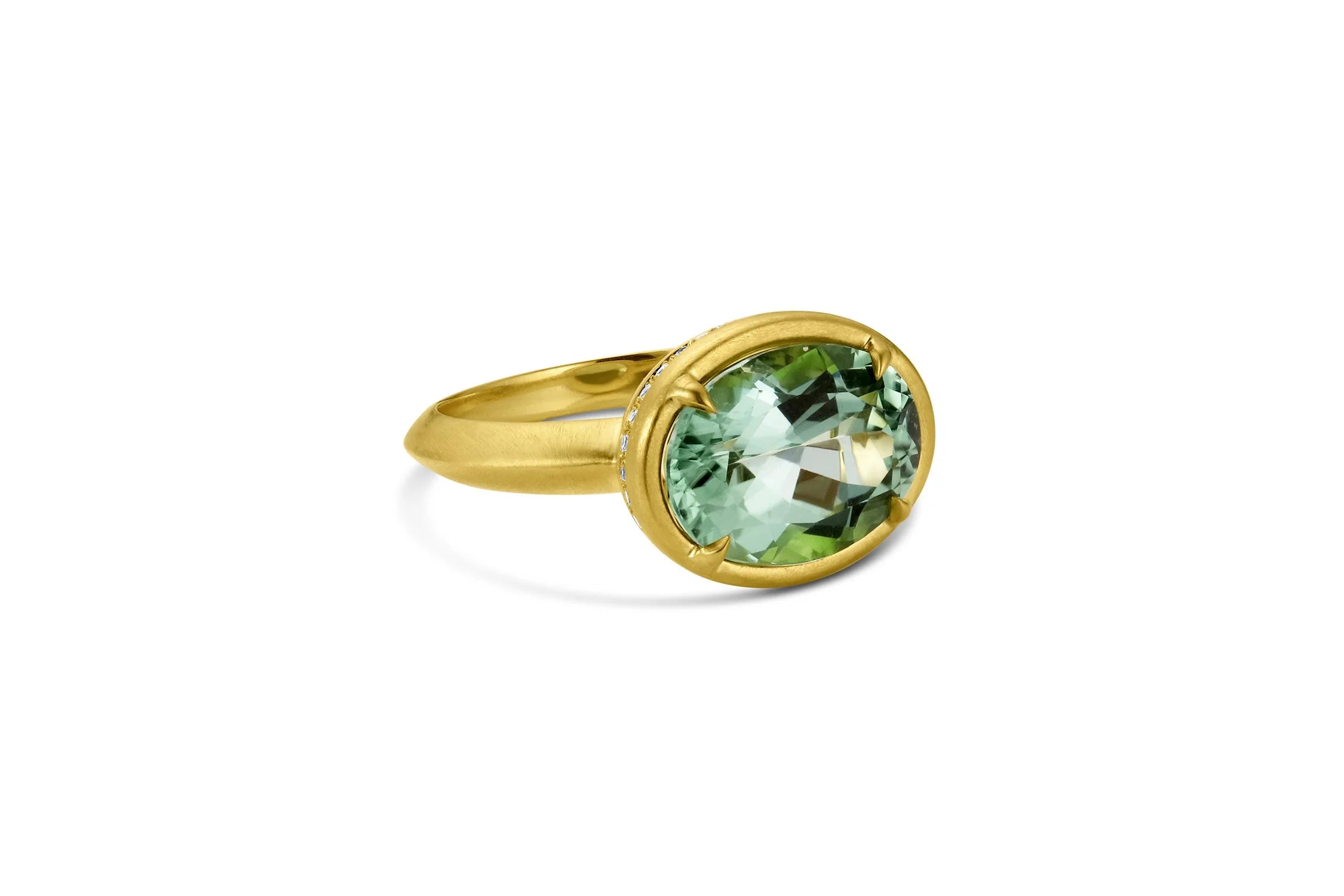 Bijou Ring - Green Tourmaline