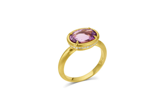 Bijou Ring - Purple Sapphire