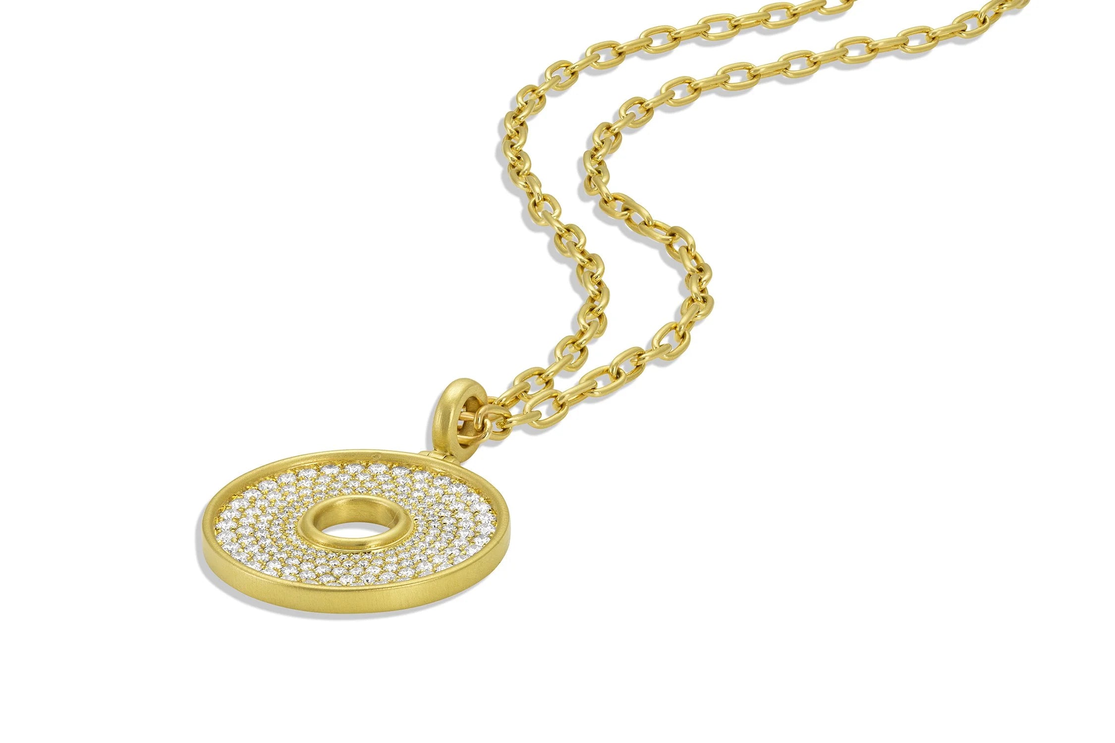 Amani Pavé Pendant - Diamond