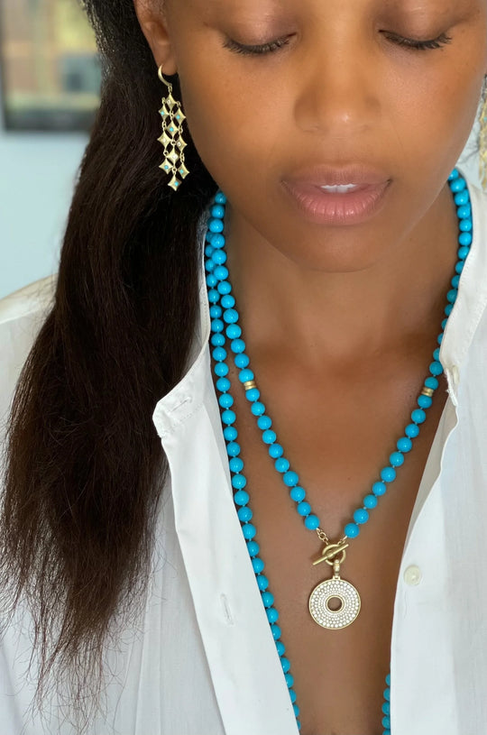Amani Pavé Pendant - Diamond