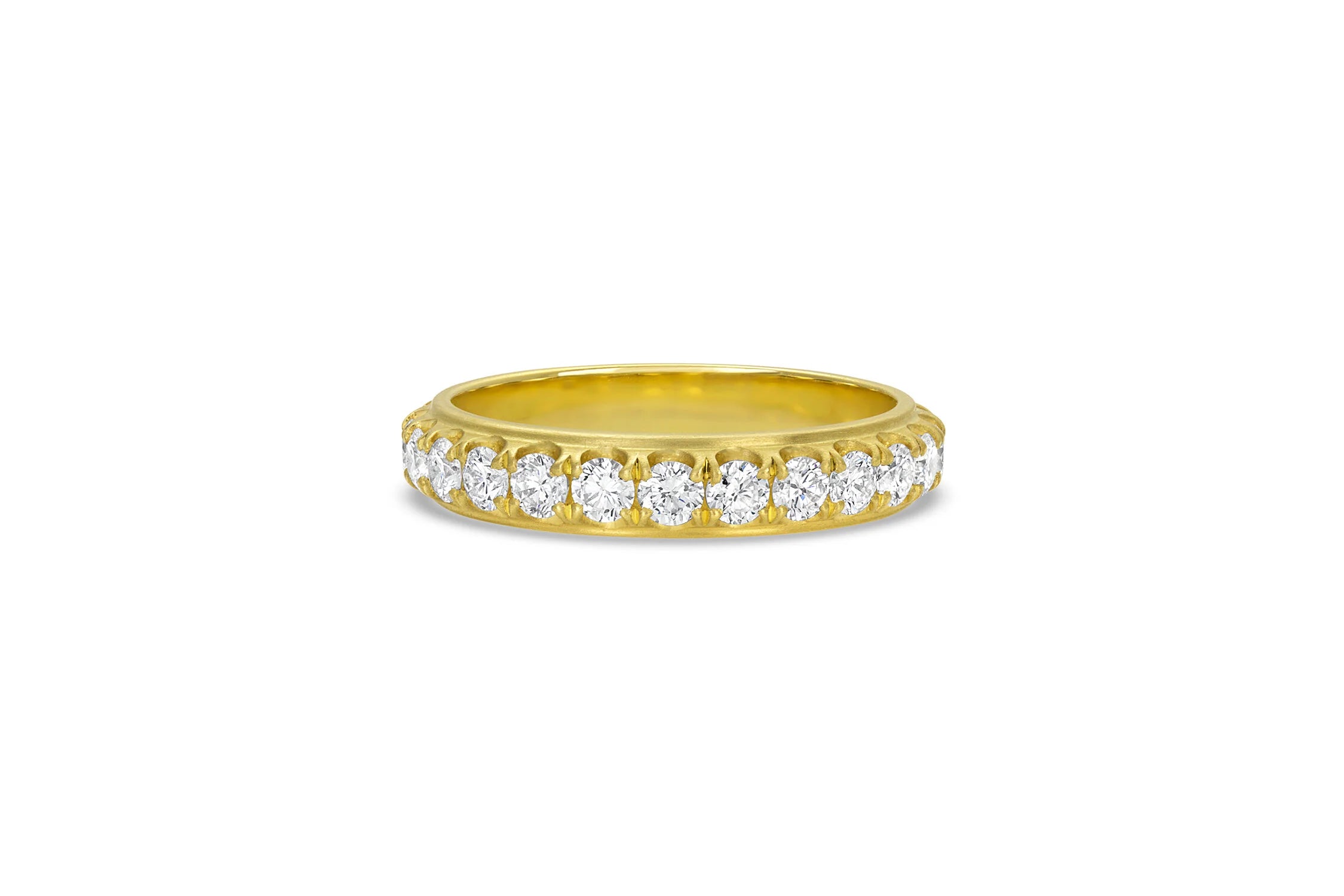 Edged Eternity Band - Diamond